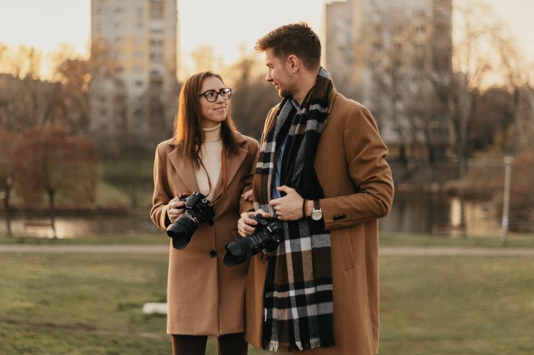 Rólunk, mint fotósokról készült kép, mint férj és feleség